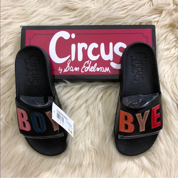 SAM EDELMAN "BOY BYE" Flynn Slide Sandal - Picture 2 of 7